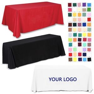 Washable Rectangle Tablecloth Table Cover For Buffet Table, Parties, etc