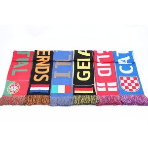 World Cup Soccer Style Design Scarf Football Fans Scarf