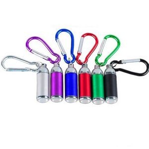 Portable Carabiner Mini Keychain Outdoor LED Flashlight