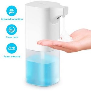 No touch Hands Free Soap Pump Liquid Foam Dispenser-12oz