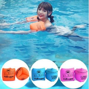 PVC Inflatable Swim Arm Bands Floater Sleeves for Kids Toddlers and Adults