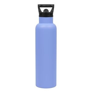 21oz Periwinkle Bottle with Straw Cap