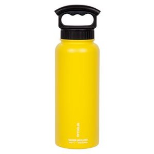 34oz Mellow Yellow Bottle with 3-Finger Grip Lid