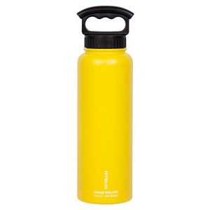 40oz Mellow Yellow Bottle with 3-Finger Grip Lid