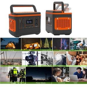 Portable 600W Power Station w/PD 65W Quick Charge