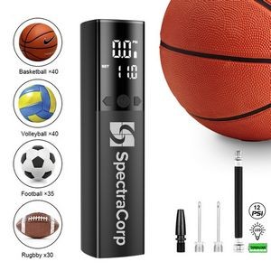 Portable Digital Display Emergency inflater Electronic smart basketball electronic air pump ball