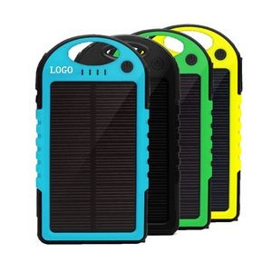 Solar Shock-Proof Silicone Phone Charger