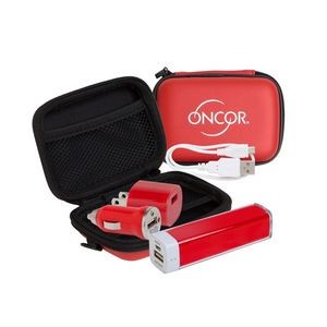 2600mAh 4-Piece All-In-One Charging Kit - UL Certified