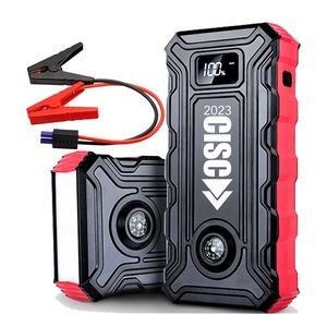 Portable Emergency battery booster 16000mAh Car Jump Starter with 1000A peak.