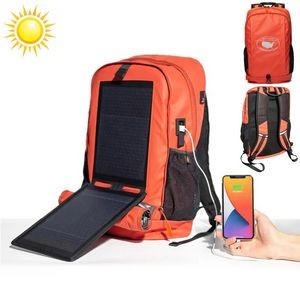30L Capacity Laptop Backpack w/20W Industrial-Grade Solar Cells