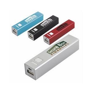 2200mAh Power Bank w/USB Micro-Pin Cord