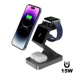 15W Three-in-one Wireless Charger