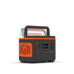 600W Outdoor Portable Power Station w/Qi Wireless Charger