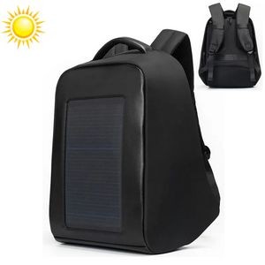 15'' Multi Functional Solar Charging Backpack w/10W Solar Panel