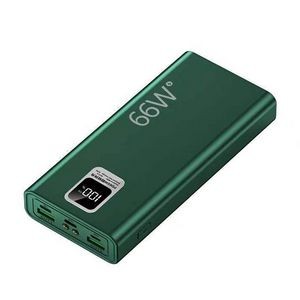 20000mAh Fast Charging Power Bank w/66W Fast Charge & PD 20W Charging