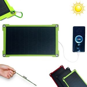 10W Portable Solar Panel w/Carabiner