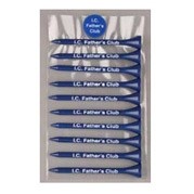 Value Poly Bag Pack w/ Ten 2 3/4" Tees & 1 Marker