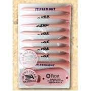 Poly Bag Pack w/ Eight Pink 2 3/4" Tees, 2 Pink Markers & 1 Pink Divot Tool