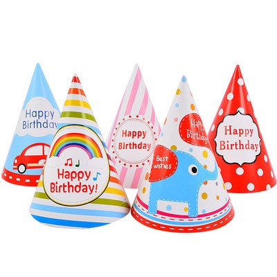 Custom Birthday Party Paper Hat