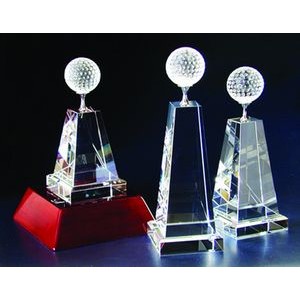 Golf Tower Optical Crystal Award/Trophy 11