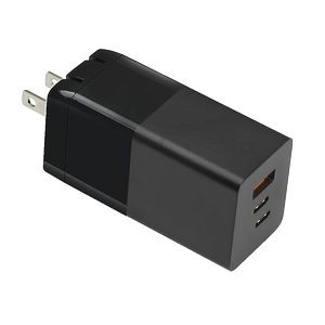 65W GaN Wall Charger with Dual USB C ports
