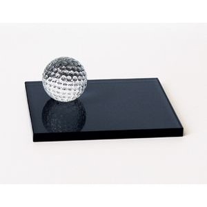 Golf Ball Set Optical Crystal Award/Trophy.