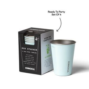 Corkcicle Eco Stacker 4-Pack Cup