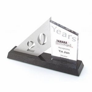 Thank You! 3 Award (11-1/8"x 7-1/4"x 2-1/2")