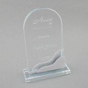 Prestige Aluminum 9 Award (5"x7 1/2"x2")