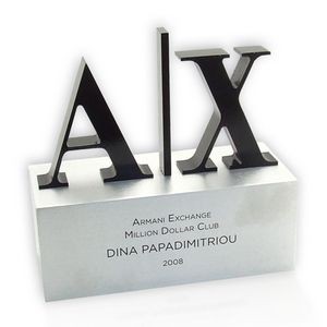 Logo on Aluminum Base Trophy/Award/Recognition