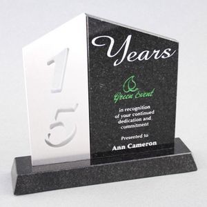 Thank You! 2 Award (9-3/4"x 8-3/8"x 2-1/2")