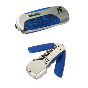 Multifunction Screwdriver Set with LED Light and Tape Measure