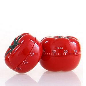 Mechanical Tomato Shaped 60 Minutes Countdown Timer
