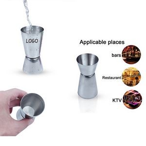 Stainless Steel Measure Double Headed Ounce Cup