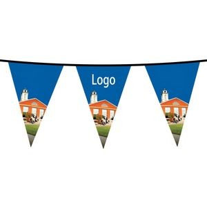 Outdoor Custom Full Color Imprinting PVC Bunting Flags