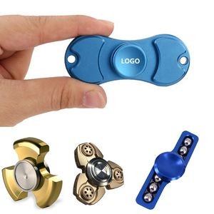 Creative Metal Two Rings Quality Spinner Fidget