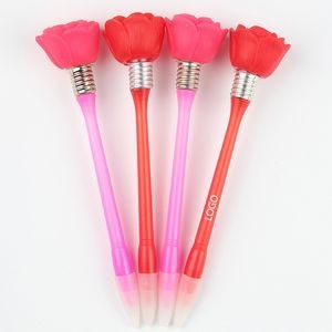 Valentine Light Up Rose Pen