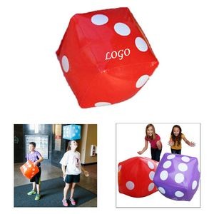 PVC Inflatable Dice Ball Sports Toy Party Decoration