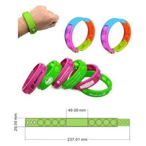 Stress Relief Push Pop Bubble Silicone Wristband Fidget Bracelet Toy