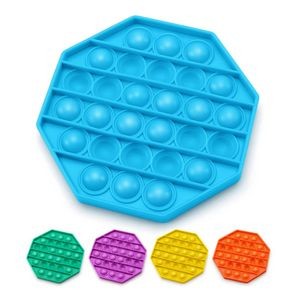 Octagon Push pop Bubble Sensory Fidget Toy
