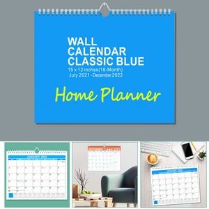 Custom 2022 Wall Calendar Or Monthly Desk Pad Or Wall Planner Large Size 15"x12"