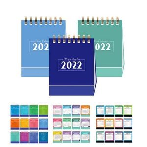 Custom Mini Foldable Calendar Or Pocket Calendar 12 Months 2022 Year