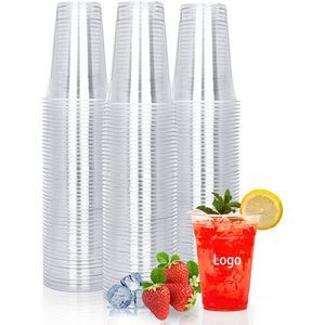 16OZ Crystal Clear PET Plastic Cup