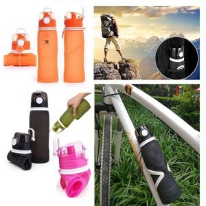 26oz Collapsible Silicone Water Bottles