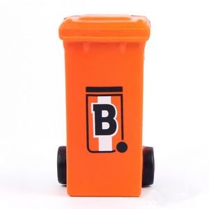 Handcrafted Trash Can Shaped Stress Reliever Stress Ball