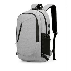 Business Anti Theft Laptops Backpack with USB Charging Port