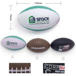 Rugby Ball Shaped Stress Toy