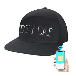 Bluetooth Programmable LED Cap