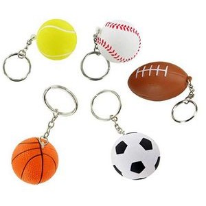 Stress Reliever Ball with Key Chains