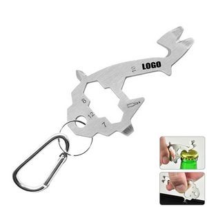 Fish Multi-tool Card With Keychain